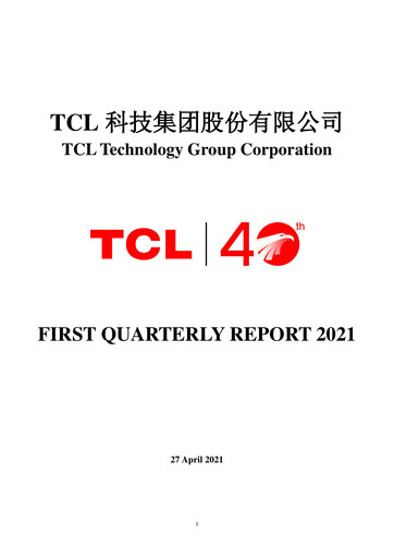 Vorschaubild TCL Technology Group Corporation Quartalsbericht 2021-q1