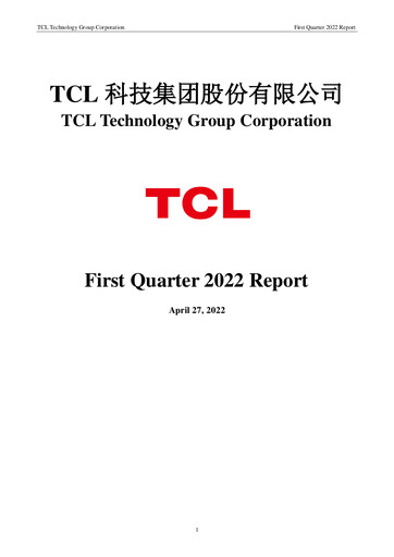 Vorschaubild TCL Technology Group Corporation Quartalsbericht 2022-q1