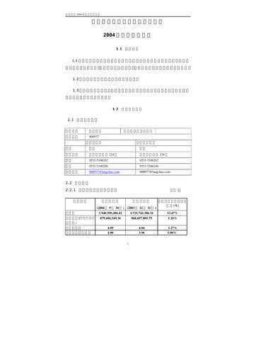 Thumbnail Inspur Quarterly Report 2004-q3