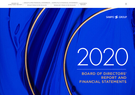 Thumbnail Sampo Financial Statement 2020