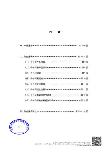 Thumbnail Zhejiang NHU Co., Ltd. Financial Statement 2024