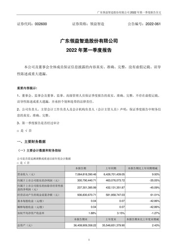 Thumbnail Lingyi iTECH Quarterly Report 2022-q1