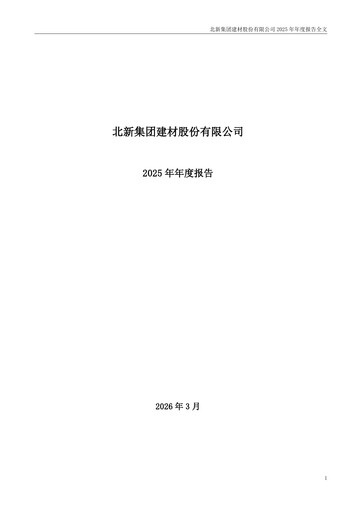 Thumbnail Beijing New Building Materials Annual Report 2025