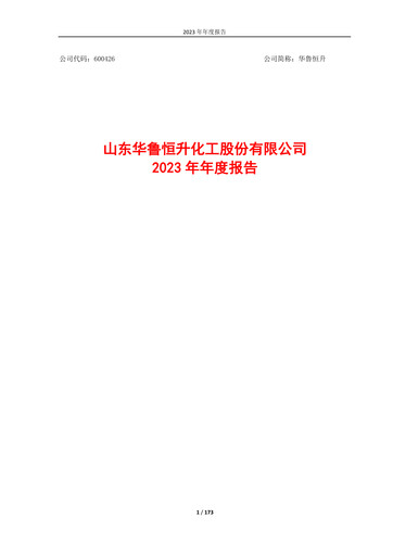 Vorschaubild Hualu Hengsheng Jahresbericht 2023