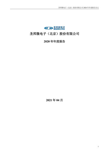 Miniature SG Micro Rapport annuel 2020