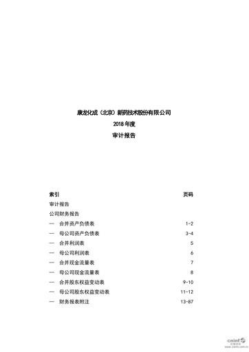 Thumbnail Pharmaron Beijing Financial Statement 2018