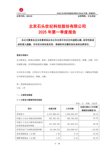 Thumbnail Beijing Roborock Technology Quarterly Report 2025-q1