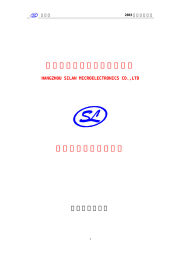 Thumbnail Silan Microelectronics Half-year Report 2003-h1