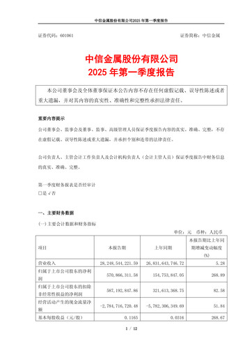 Thumbnail CITIC Metal Quarterly Report 2025-q1