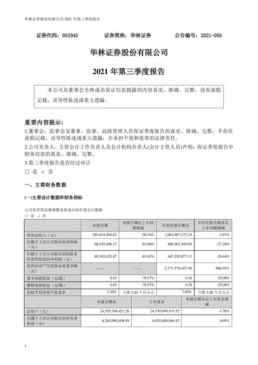 Thumbnail ChinaLin Securities Quarterly Report 2021-q3