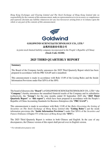 Thumbnail Goldwind Science&Technology Quarterly Report 2025-q3