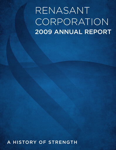 Thumbnail Renasant Corp Annual Report 2009