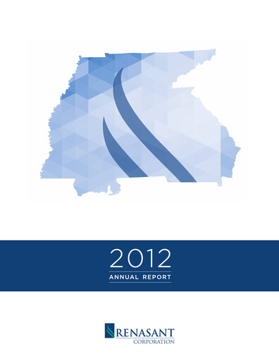 Thumbnail Renasant Corp Annual Report 2012