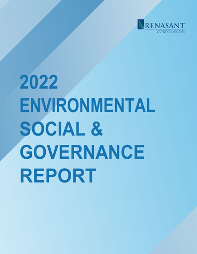 Thumbnail Renasant Corp ESG Report 2022