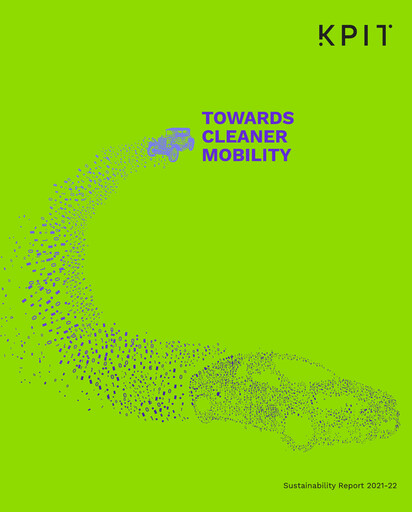 Thumbnail KPIT Technologies
 Sustainability Report 2021-2022