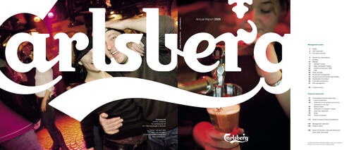 Thumbnail Carlsberg Annual Report 2006
