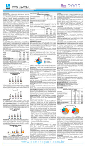 Thumbnail Porto Seguro Financial Statement 2005