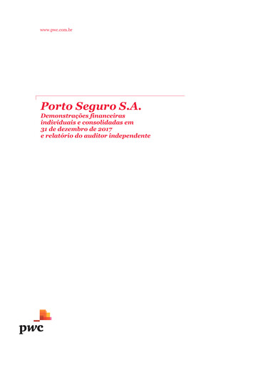 Thumbnail Porto Seguro Financial Statement 2017