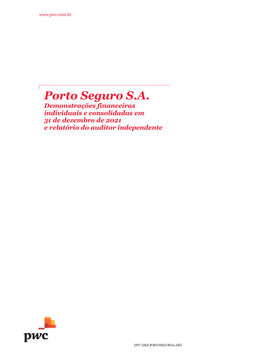 Thumbnail Porto Seguro Financial Statement 2021