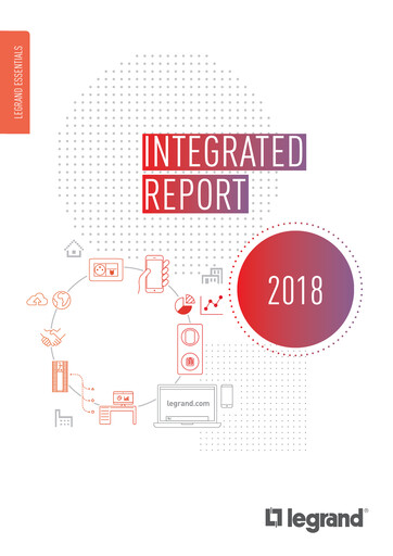 Thumbnail Legrand Annual Report 2018