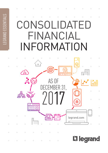 Thumbnail Legrand Financial Statement 2017