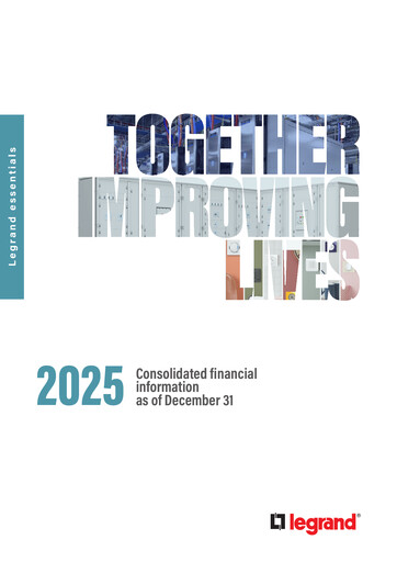 Thumbnail Legrand Financial Statement 2025