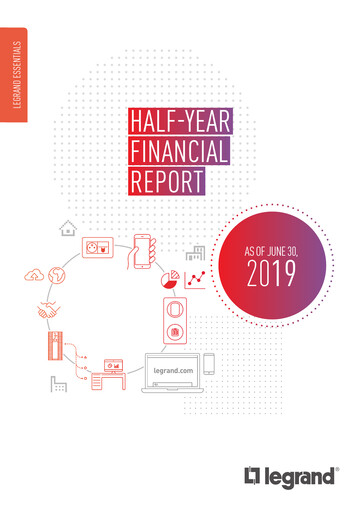 Thumbnail Legrand Half-year Report 2019-h1