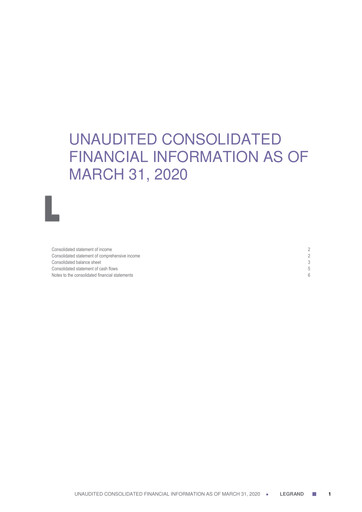 Thumbnail Legrand Quarterly Report 2020-q1