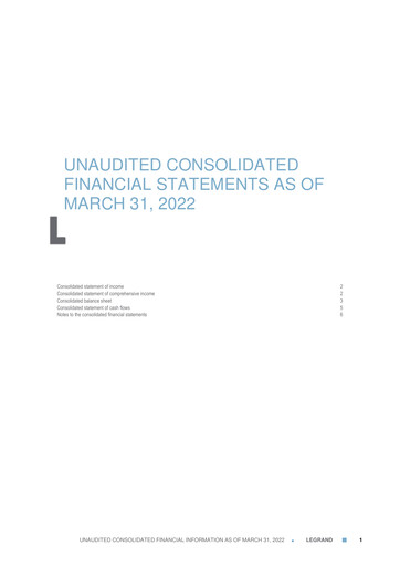 Thumbnail Legrand Quarterly Report 2022-q1