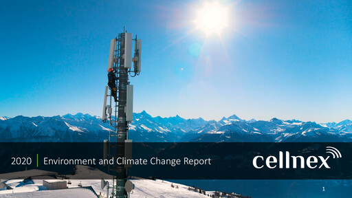 Thumbnail Cellnex Telecom
 ESG Report 2020
