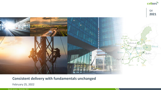 Thumbnail Cellnex Telecom
 Financial Report 2021