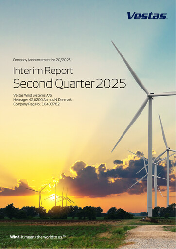 Thumbnail Vestas Wind Systems Financial Report 2025-h1