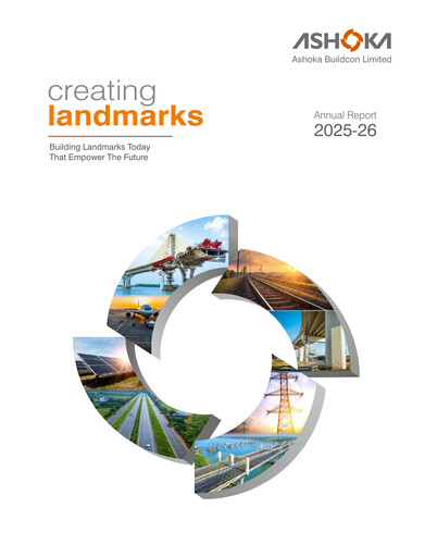 Miniature Ashoka Buildcon
 Rapport annuel 2025-2026
