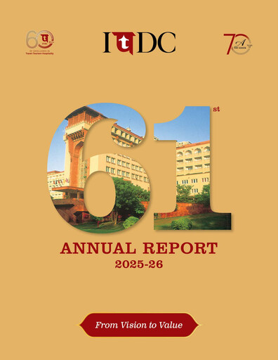 Thumbnail India Tourism Development Corp Annual Report 2025-2026