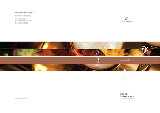 Thumbnail Grupo México
 Annual Report 2010