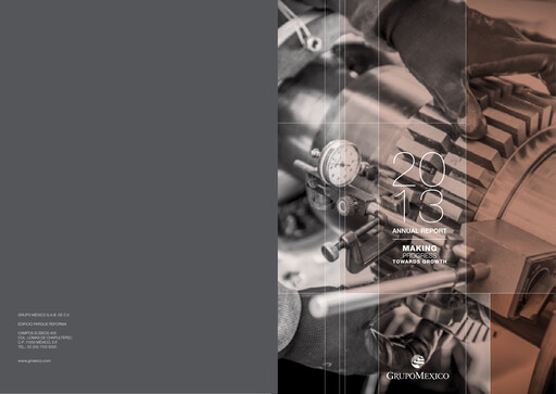 Thumbnail Grupo México
 Annual Report 2013