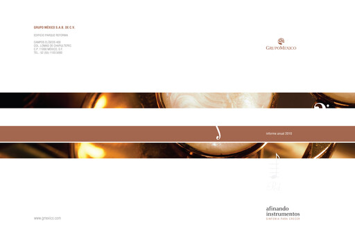 Vorschaubild Grupo México
 Jahresbericht 2010