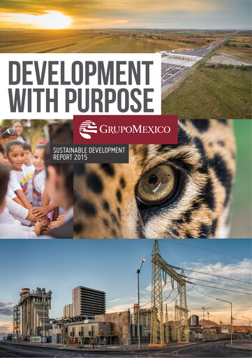 Thumbnail Grupo México
 Sustainability Report 2015