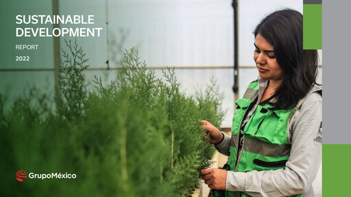 Thumbnail Grupo México
 Sustainability Report 2022