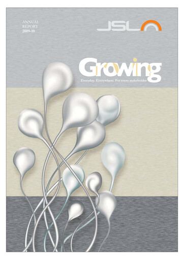 Thumbnail Jindal Stainless Annual Report 2009-2010