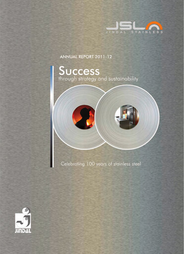 Thumbnail Jindal Stainless Annual Report 2011-2012