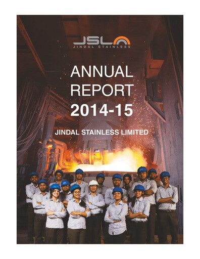 Thumbnail Jindal Stainless Annual Report 2014-2015