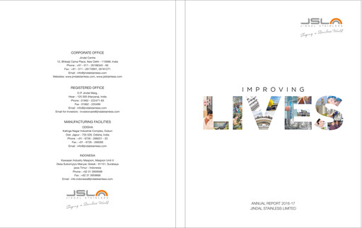 Thumbnail Jindal Stainless Annual Report 2016-2017