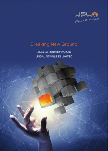 Thumbnail Jindal Stainless Annual Report 2017-2018