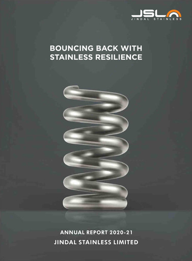 Thumbnail Jindal Stainless Annual Report 2020-2021