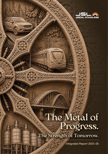 Miniature Jindal Stainless Rapport annuel 2025-2026