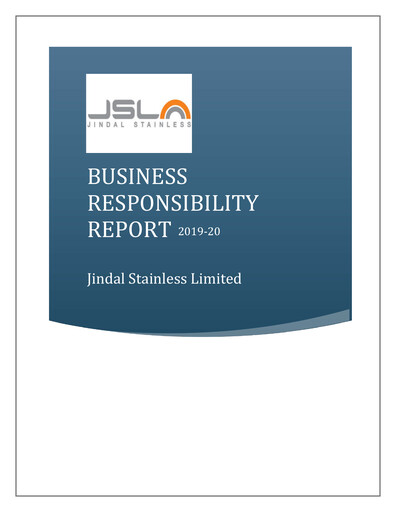 Thumbnail Jindal Stainless ESG Report 2019-2020