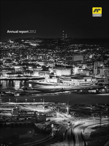 Thumbnail AF Gruppen Annual Report 2012