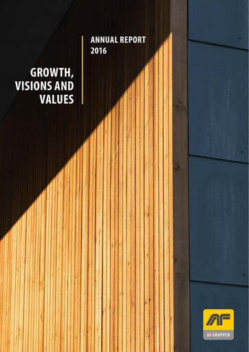 Thumbnail AF Gruppen Annual Report 2016