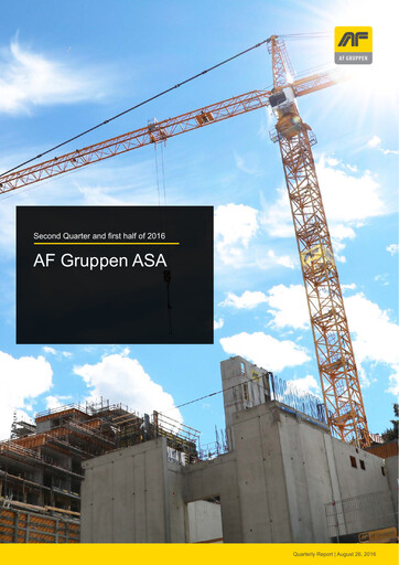 Miniature AF Gruppen Rapport trimestriel 2016-q2